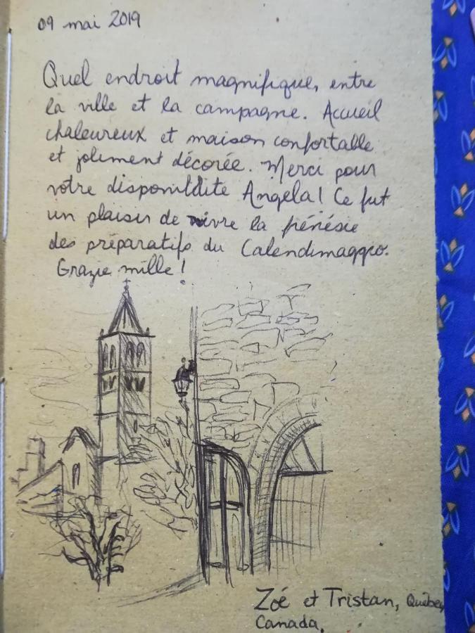 La Casa Di Famiglia Lejlighed Assisi Eksteriør billede